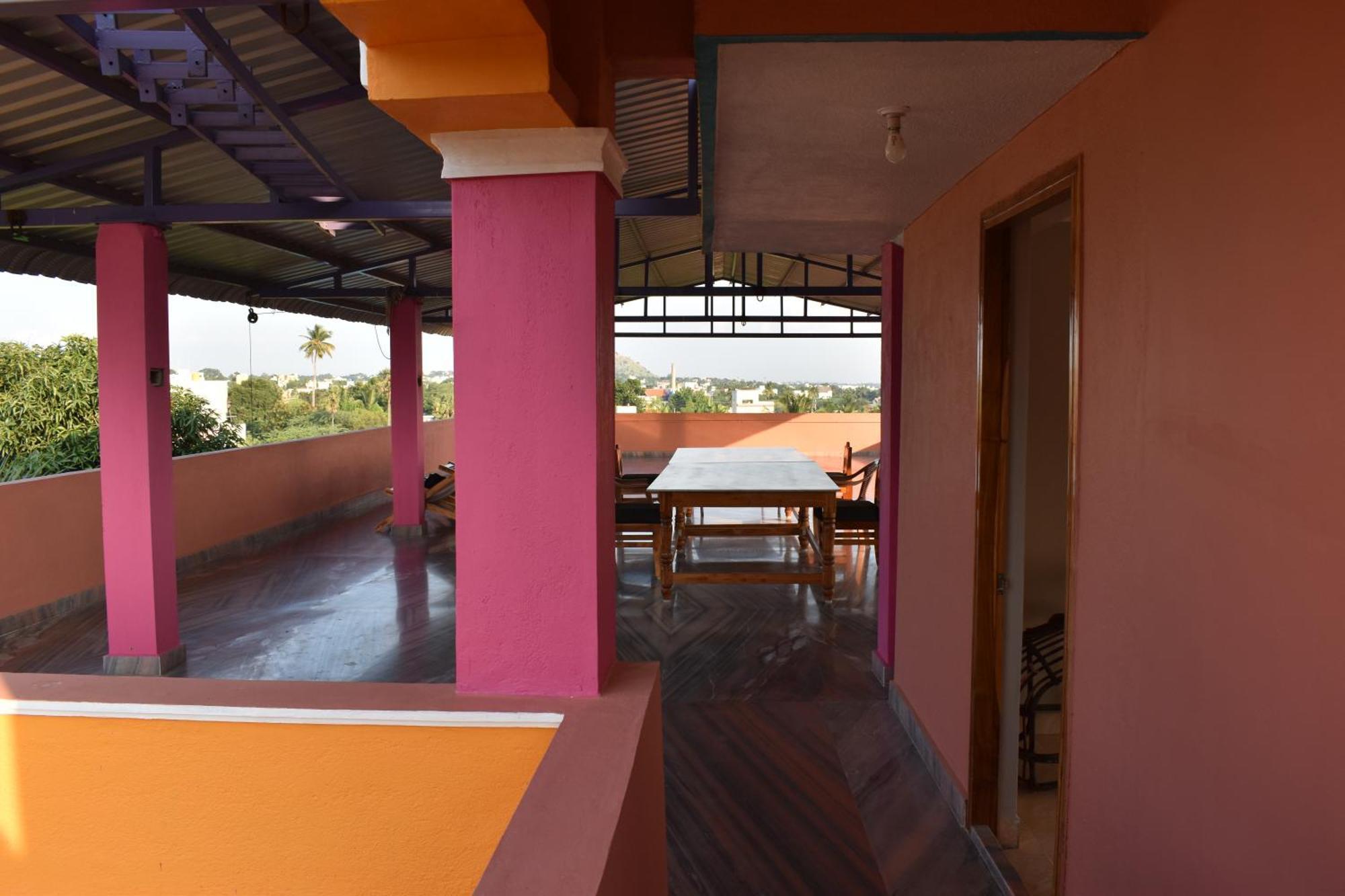 Rainbow Guest House Tiruvannāmalai Eksteriør bilde