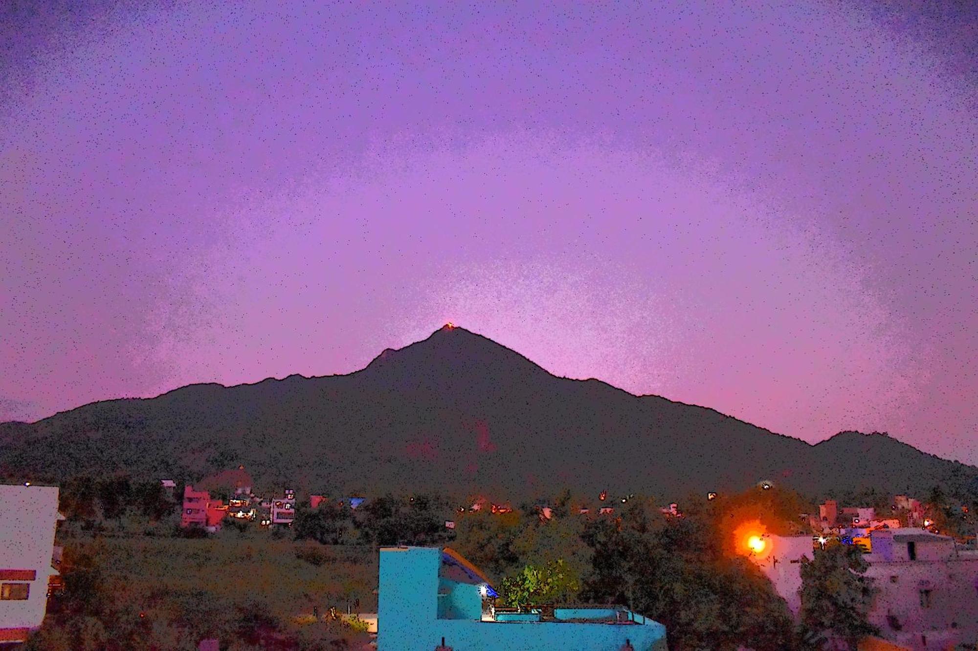 Rainbow Guest House Tiruvannāmalai Eksteriør bilde